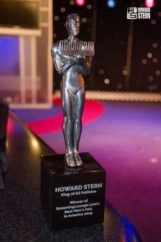 Howard Stern Wins 2015's 'Best Hair' Award