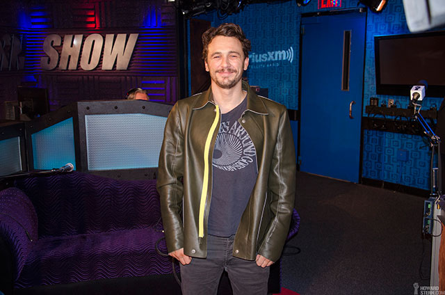 James Franco on the Stern Show in 2014