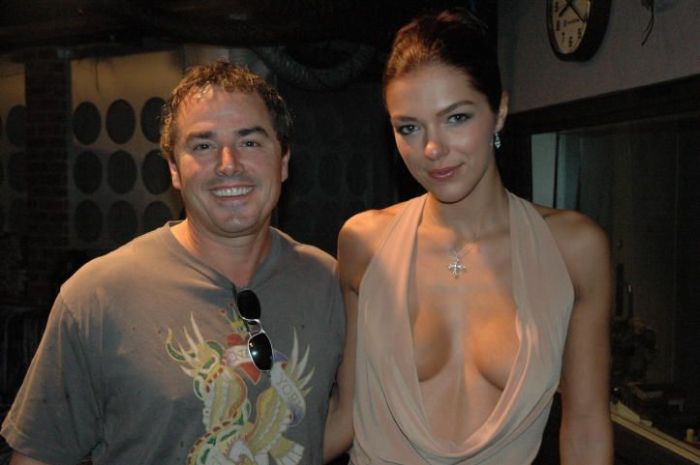 Christopher Knight and Adrianne Curry