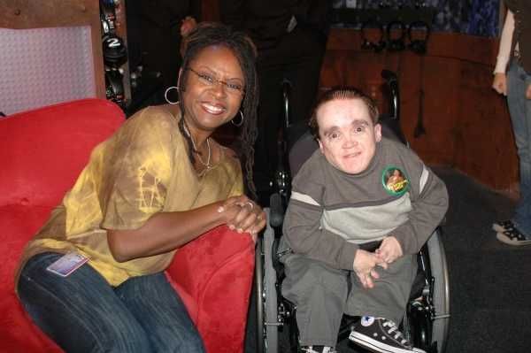 Robin Quivers with Eric the Actor in 2008