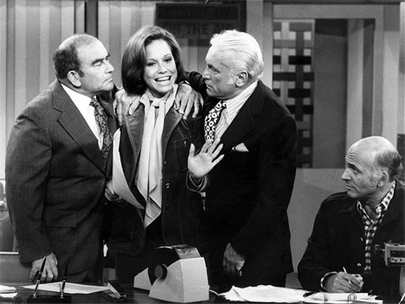 Mary Tyler Moore on "The Mary Tyler Moore" show