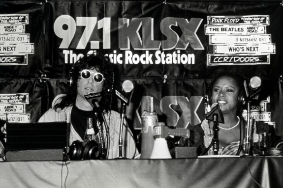 Howard Stern and Robin Quivers in Los Angeles, 1992