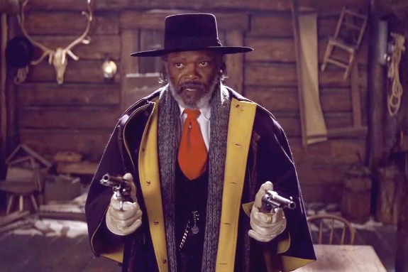 Samuel L. Jackson in "The Hateful Eight"