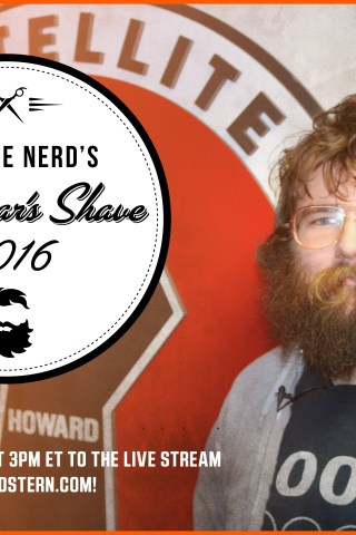 Mick The Nerd's New Year's Shave 2016