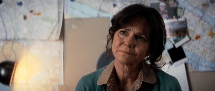 Sally Field as Aunt May in "The Amazing Spider-Man"