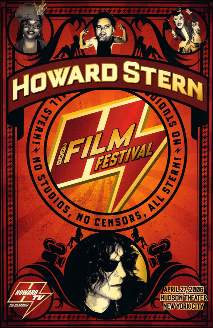 2006 Howard Stern Film Festival - official poster