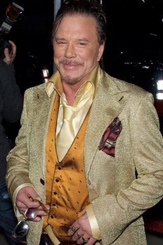 Riding Shotgun in Mickey Rourke's Office