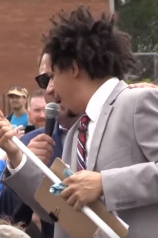 Eric Andre Holds His Own RNC Rally