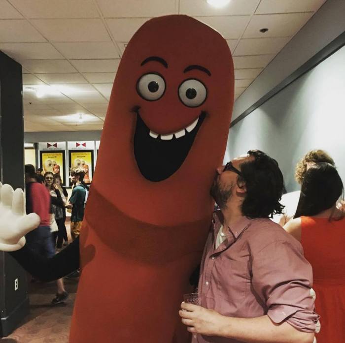 JD Harmeyer attends a screening of "Sausage Party"