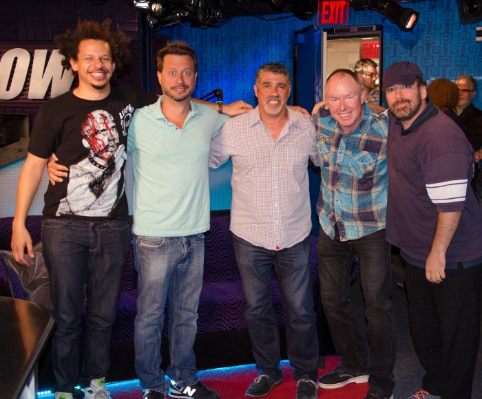 Eric André, Sal Governale, Gary Dell'Abate, Richard Christy, and Benjy Bronk