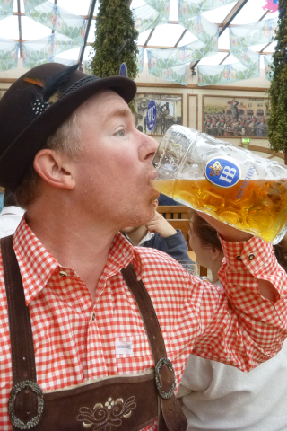 Richard Christy Takes Oktoberfest By Storm