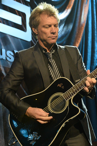 Bon Jovi Returns to the Studio, Performs Live