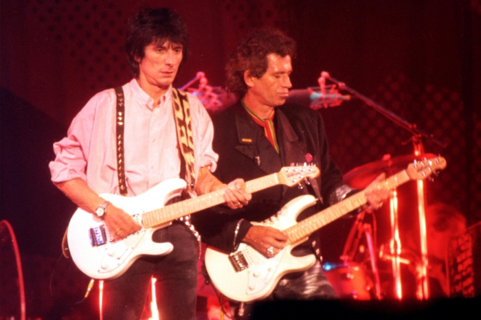 Ronnie Wood and Keith Richards of the Rolling Stones