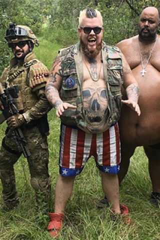 Video: Troops Get Free BBQ, Blowjobs at Epic Party