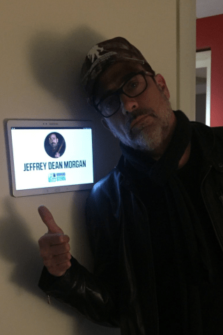Jeffrey Dean Morgan Drops By