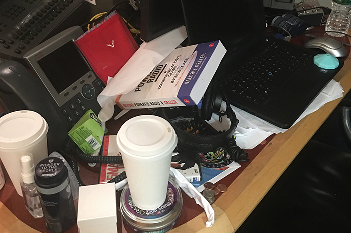 Memet's Messy Desk with Brent's Book Recommendation