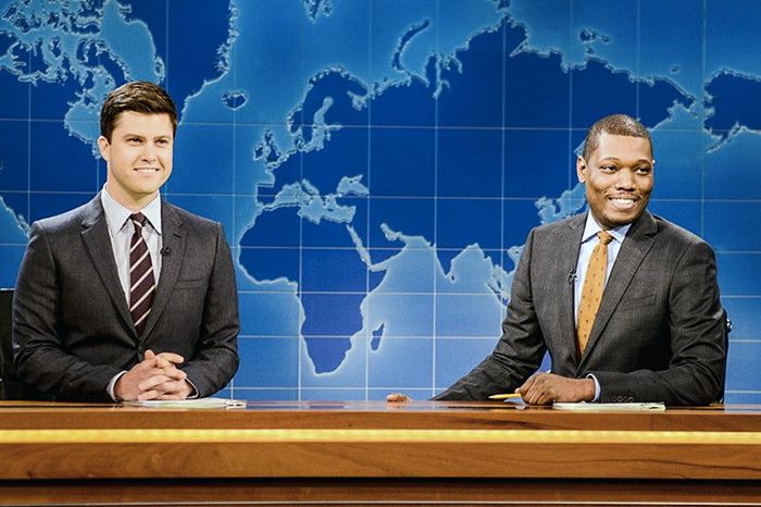 Colin Jost and Michael Che on "Saturday Night Live."