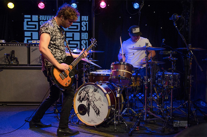 Royal Blood visits the Stern Show in 2015.