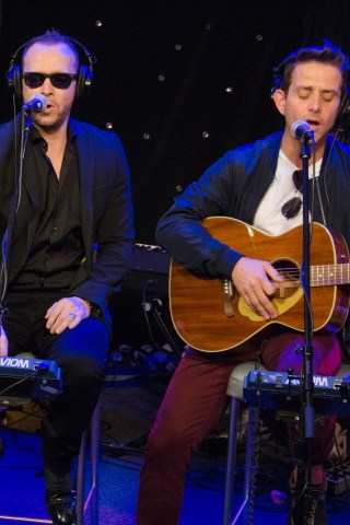 NKOTB Performs Live While High Pitch Erik Watches