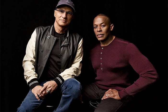 Jimmy Iovine and Dr. Dre on HBO's 