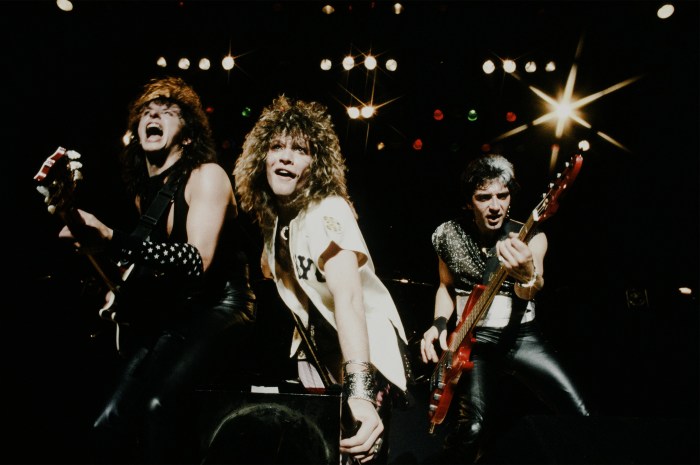 Bon Jovi (Jon Bon Jovi, Richie Sambora, and Hugh McDonald) Live at Nakano Sun Plaza in 1985