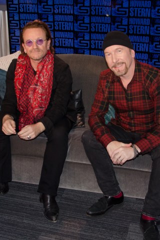 U2's Bono and the Edge Make Their Stern Show Debut