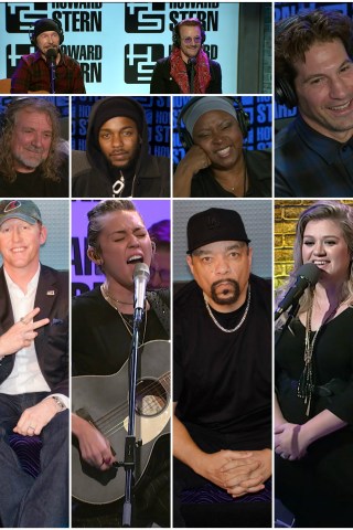 Stern Show Guests Who Made Their Debuts in 2017