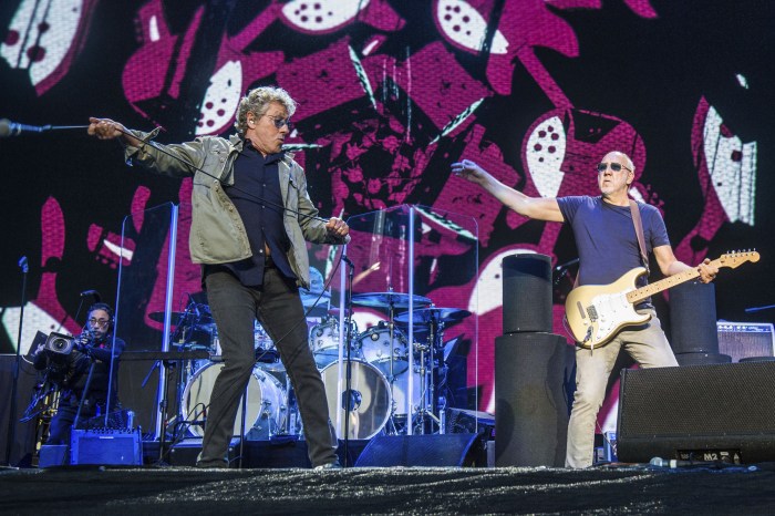 Roger Daltrey and Pete Townshend of the Who perform at the Outside Lands Music Festival at Golden Gate Park in San Francisco (2017)