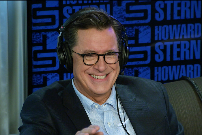 Stephen Colbert on the Stern Show in 2018
