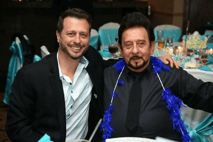 Sal Governale with his father Tony