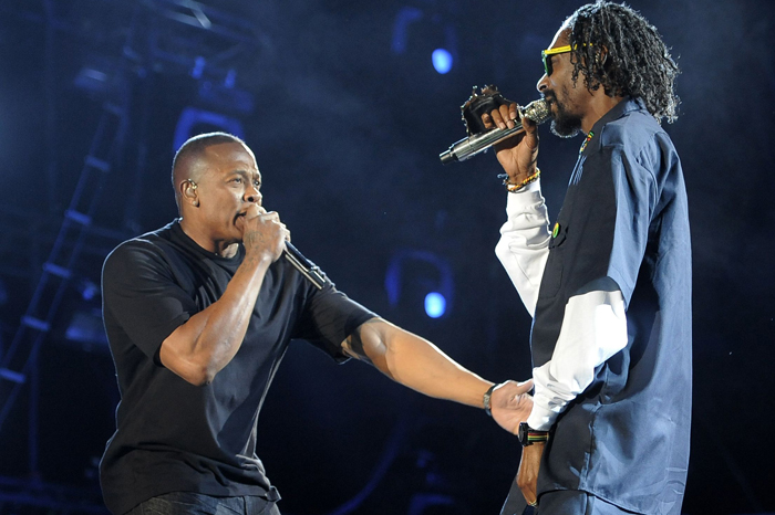 Dr. Dre and Snoop Dogg perform at Coachella 2012