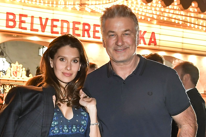 Alec and Hilaria Baldwin together in January 2018