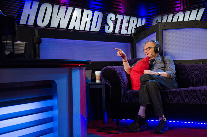 Larry King on the Stern Show in 2013