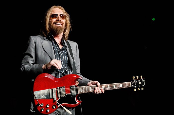Tom Petty on stage during one of his final performances in 2017