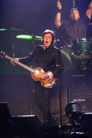 Howard Goes Backstage at Paul McCartney Concert