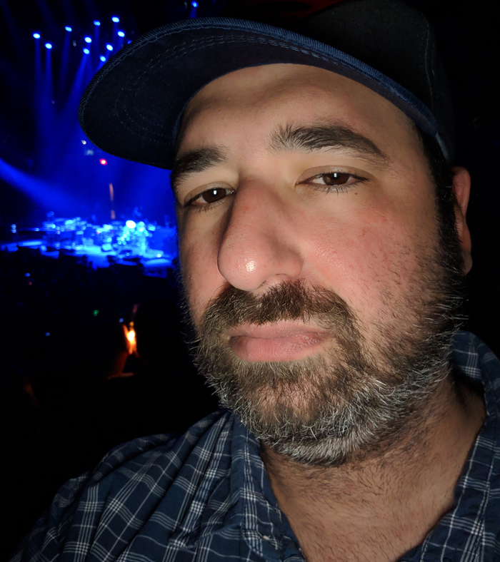 Jason Kaplan at the Phish concert in Las Vegas
