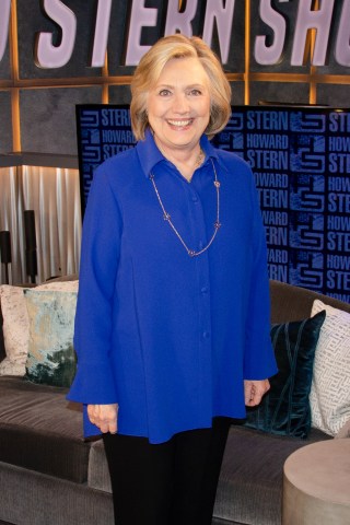 Hillary Rodham Clinton Makes Her Stern Show Debut