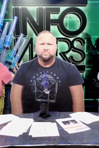 ‘Alex Jones’ Weighs in on Fake Snow Conspiracy