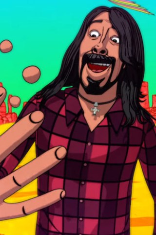 Dave Grohl Gets Animated in New Foo Fighters Video