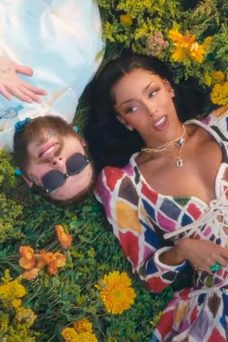 Read about Post Malone Paints Doja Cat in New Music Video