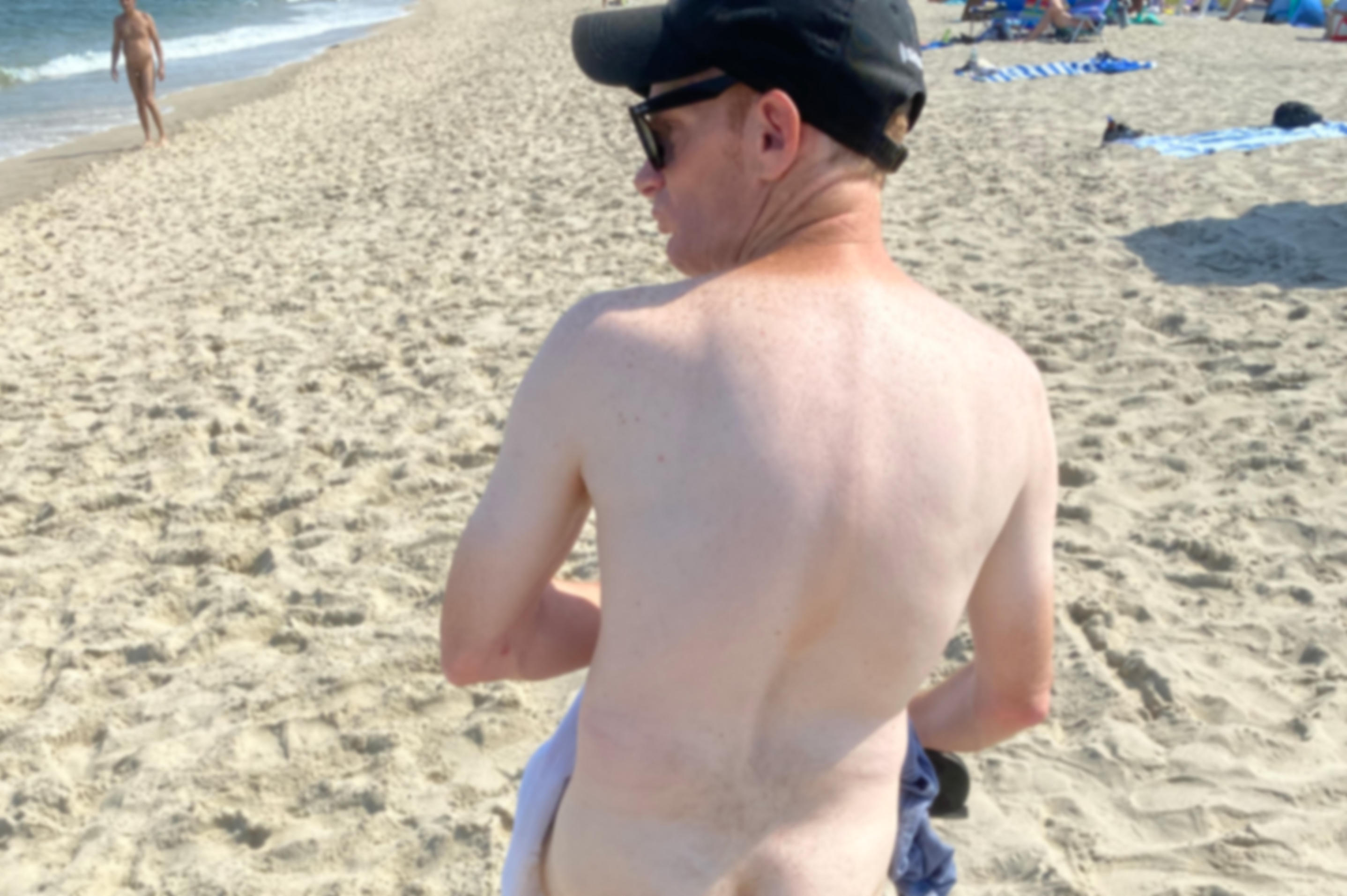 Medicated Pete Fulfills His Dream of Visiting a Nude Beach Howard Stern picture