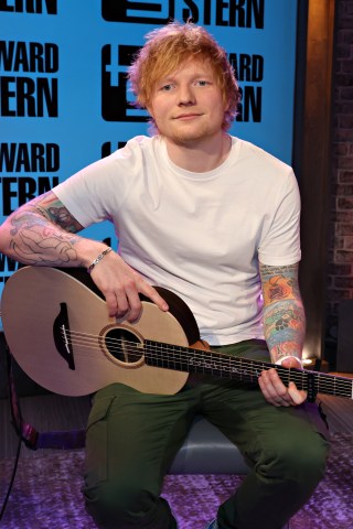 Ed Sheeran Performs Live During Stern Show Return